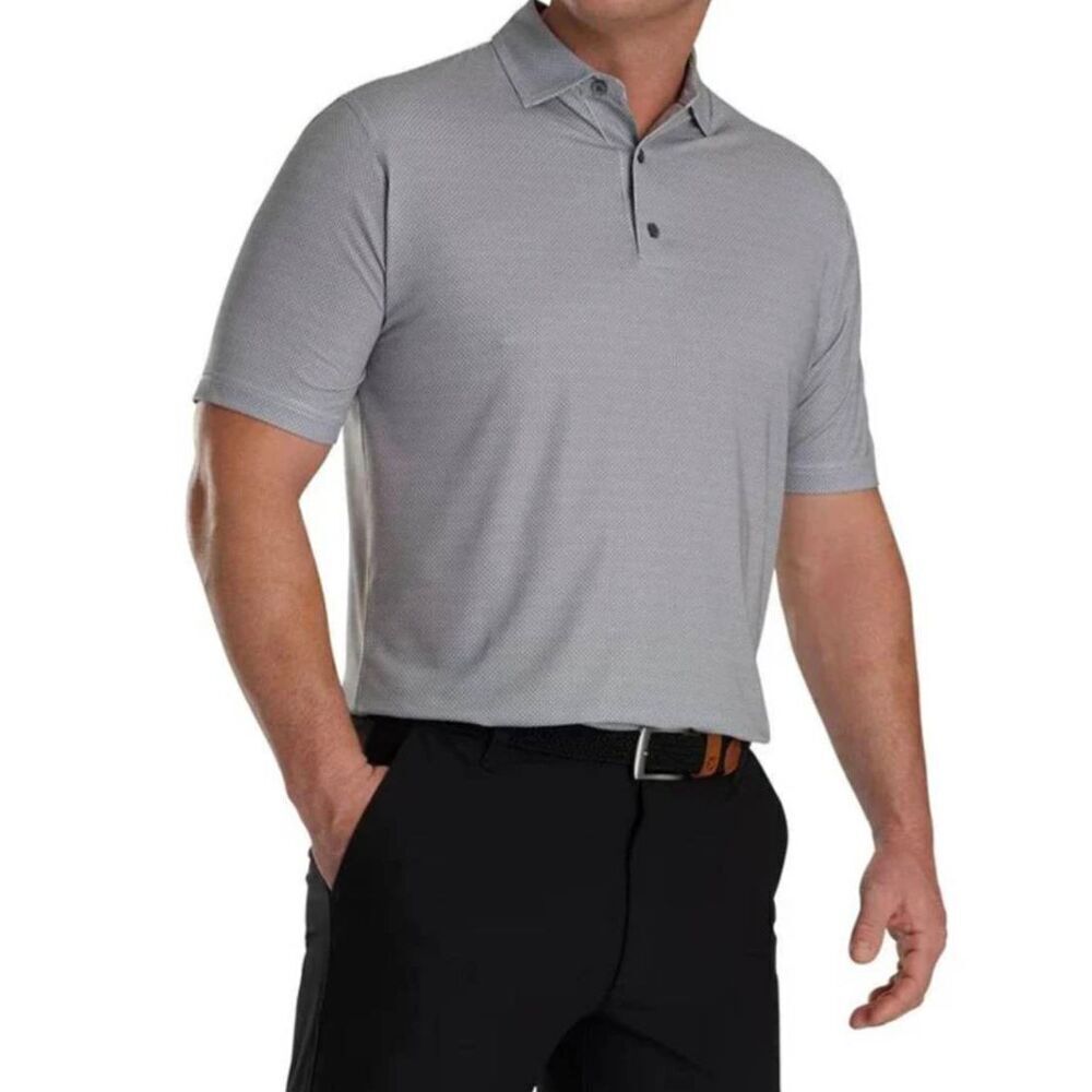 NEIMAN MARCUS Men's Short Sleeve Golf Polo Shirt Size Med